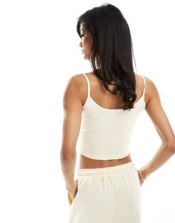 Kaiia Cami Top Co-ord In Lemon For Women Lemon Yellowyello -Kaiia Online Shop 206182082 3