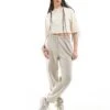 Kaiia Tall Cuffed Joggers In Stone For Women -Kaiia Online Shop 206192305 1 stone