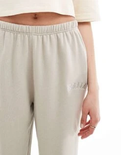 Kaiia Tall Cuffed Joggers In Stone For Women -Kaiia Online Shop 206192305 3