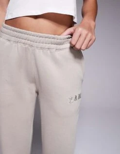 Kaiia Wide Leg Joggers In Stone For Women -Kaiia Online Shop 206192325 5