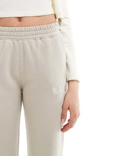 Kaiia Tall Wide Leg Joggers In Stone For Women -Kaiia Online Shop 206192407 5