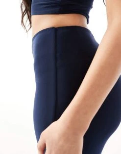 Kaiia Slinky Column Maxi Skirt Co-ord In Navy For Women Blue -Kaiia Online Shop 206388089 5