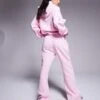 Kaiia Studio Diamante Oversized Hoodie And Wide Leg Jogegrs Co-ord In Pink -Kaiia Online Shop 207280287 5