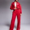 Kaiia Studio Running Club Zip Up Hoodie And Joggers Co-ord In Red -Kaiia Online Shop 207489666 2