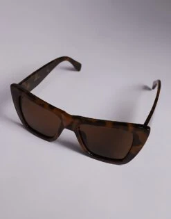 Kaiia Oversized Cat Eye Sunglasses In Tort Brown For Women -Kaiia Online Shop 207911353 3